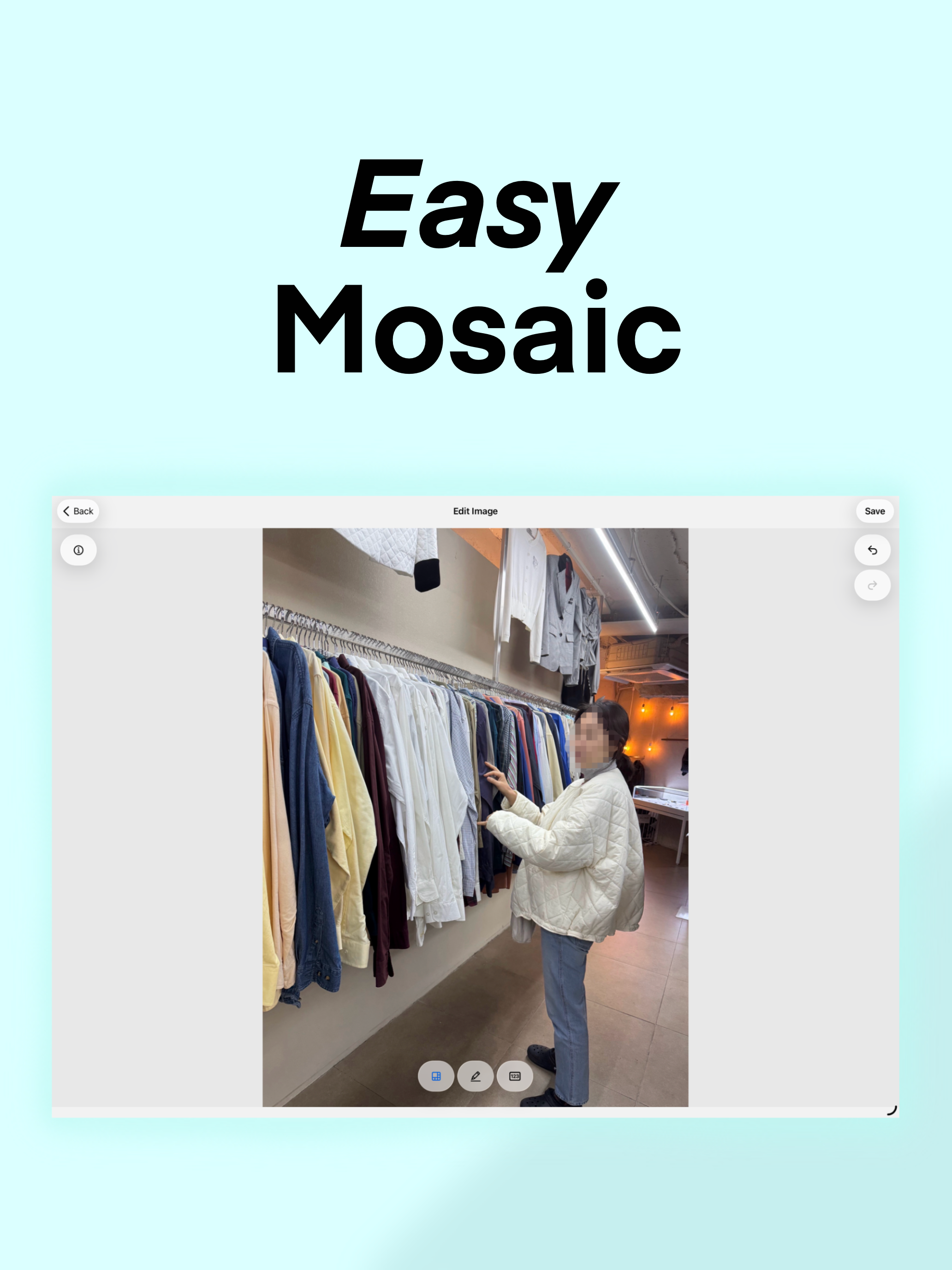 Moza - Mosaic, Blur screenshot 8