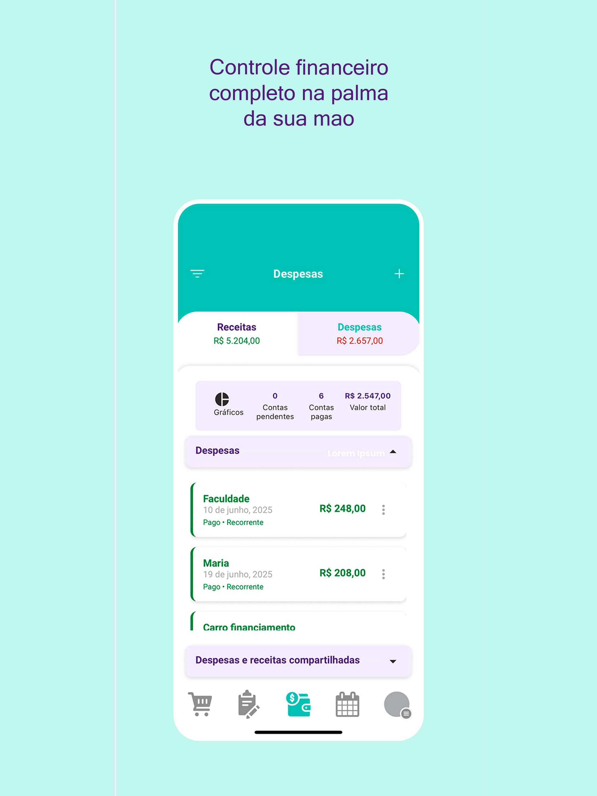 Easy Finanças Pessoais screenshot 10