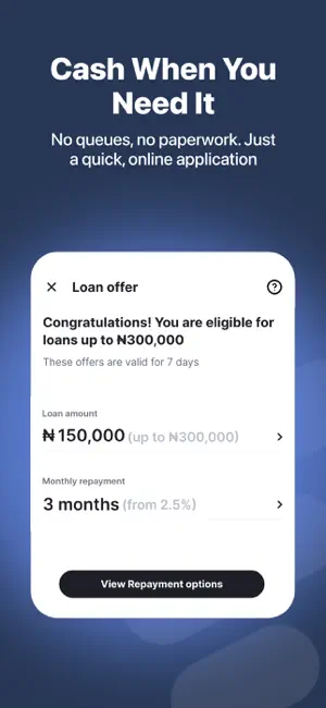 FairMoney: Save, Spend, Credit screenshot 2