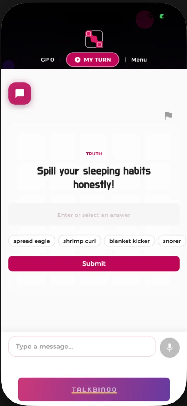 #6. TalkBingo (iOS) By: mijung an