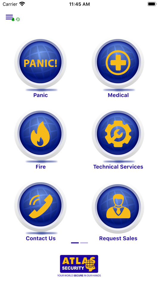 #2. Atlas Security (iOS) Podle: Oryx Systems CC