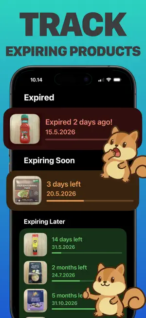 Expiry date scanner: RiScan screenshot 2