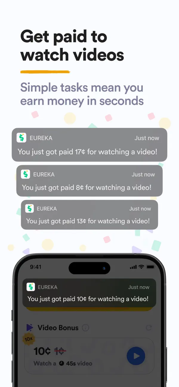 #4. Eureka: Earn money for surveys (iOS) De: SocialLoop LLC