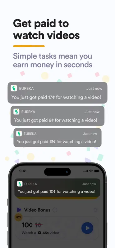 Eureka: Earn money for surveys screenshot 4 of 8