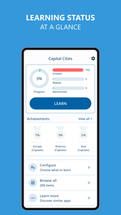 Learn Capital Cities Screenshot