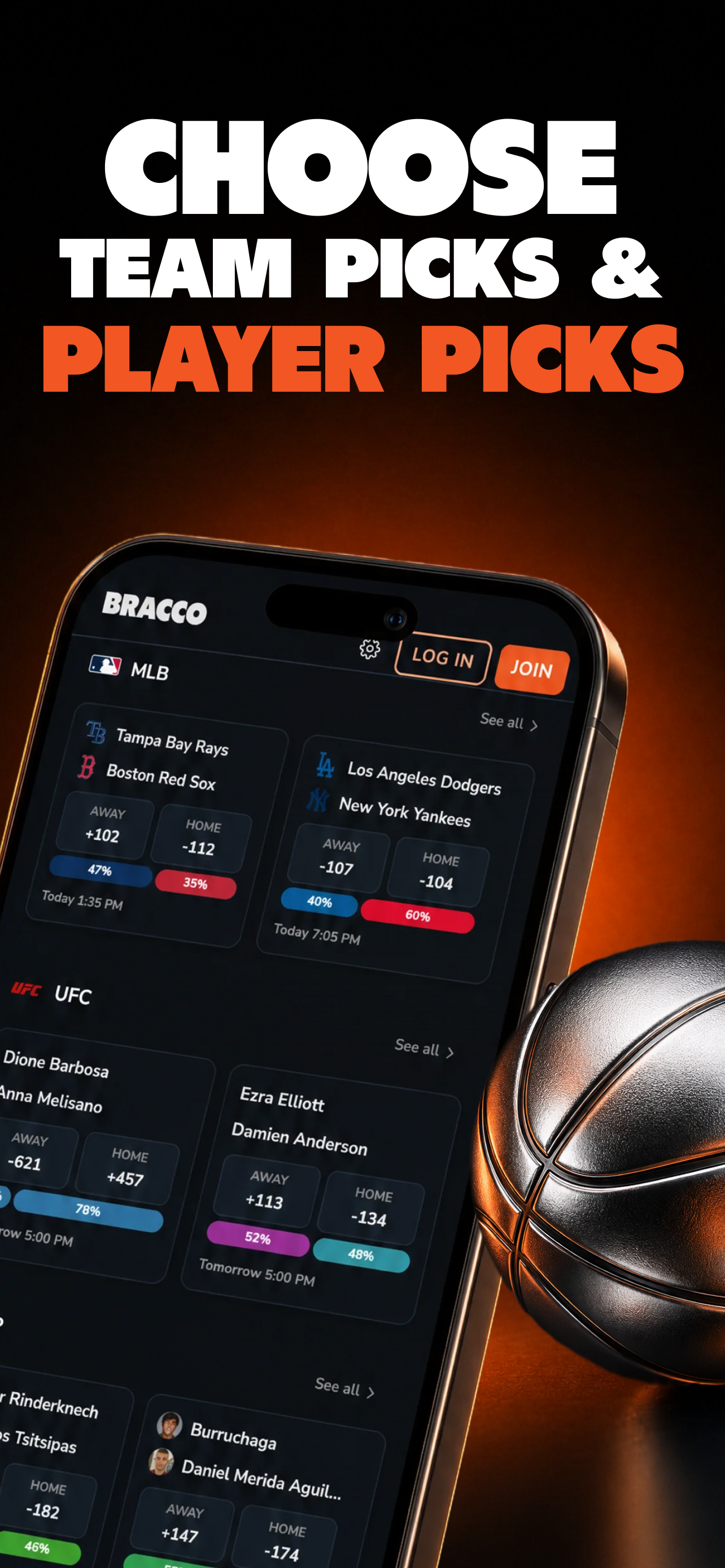 Bracco: Fantasy Sports Picks screenshot 5