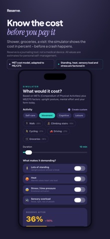 Reserve: Energy Pacing Screenshot 2 of 6
