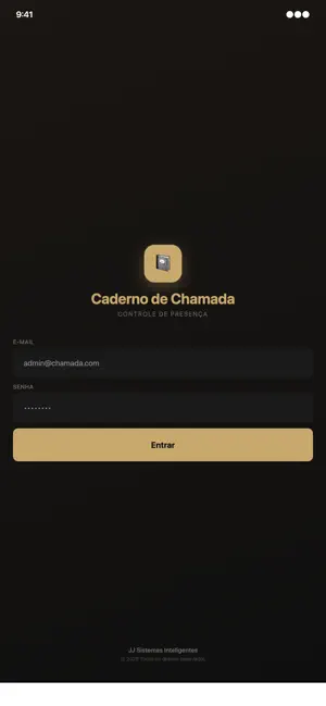 Caderno de Chamada screenshot 2