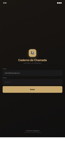 Caderno de Chamada Screenshot 2 of 3