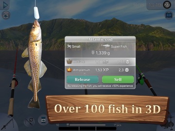 True Fishing 2 iPad screenshot