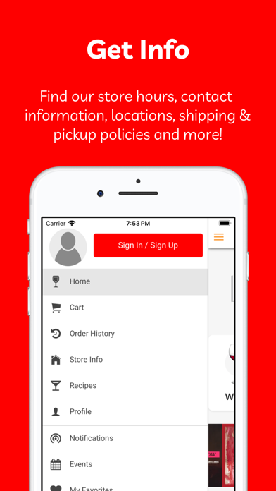 Twin Peaks Liquor iPhone screenshot 2 - Shopping app