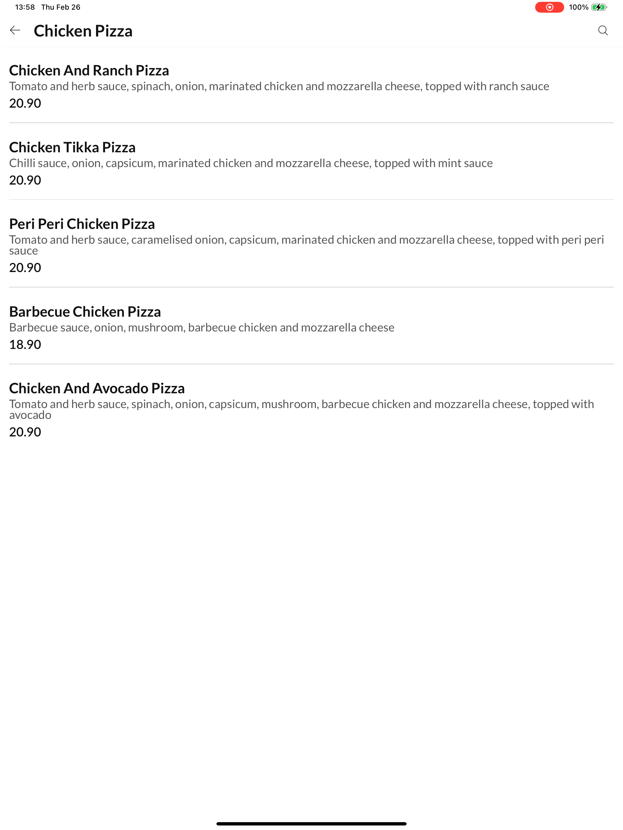 The Oven Spot Kebab and Pizzas