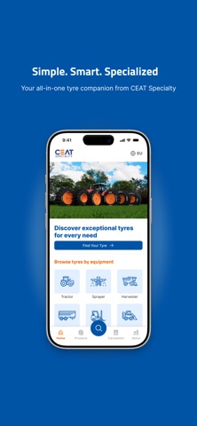 CEAT Specialty Connect screenshot