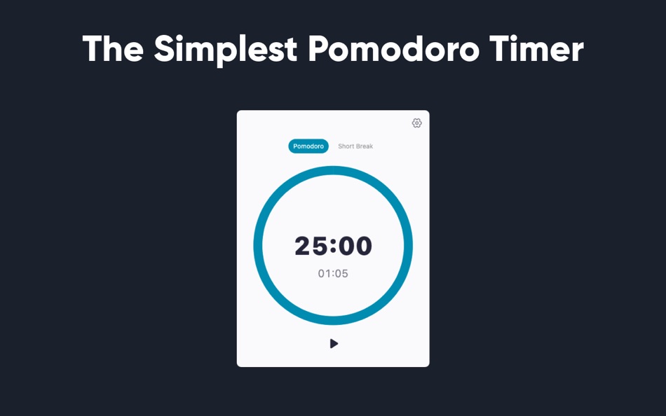 #1. Focus Pomodoro Timer (macOS) 由: Ryunosuke Nagase