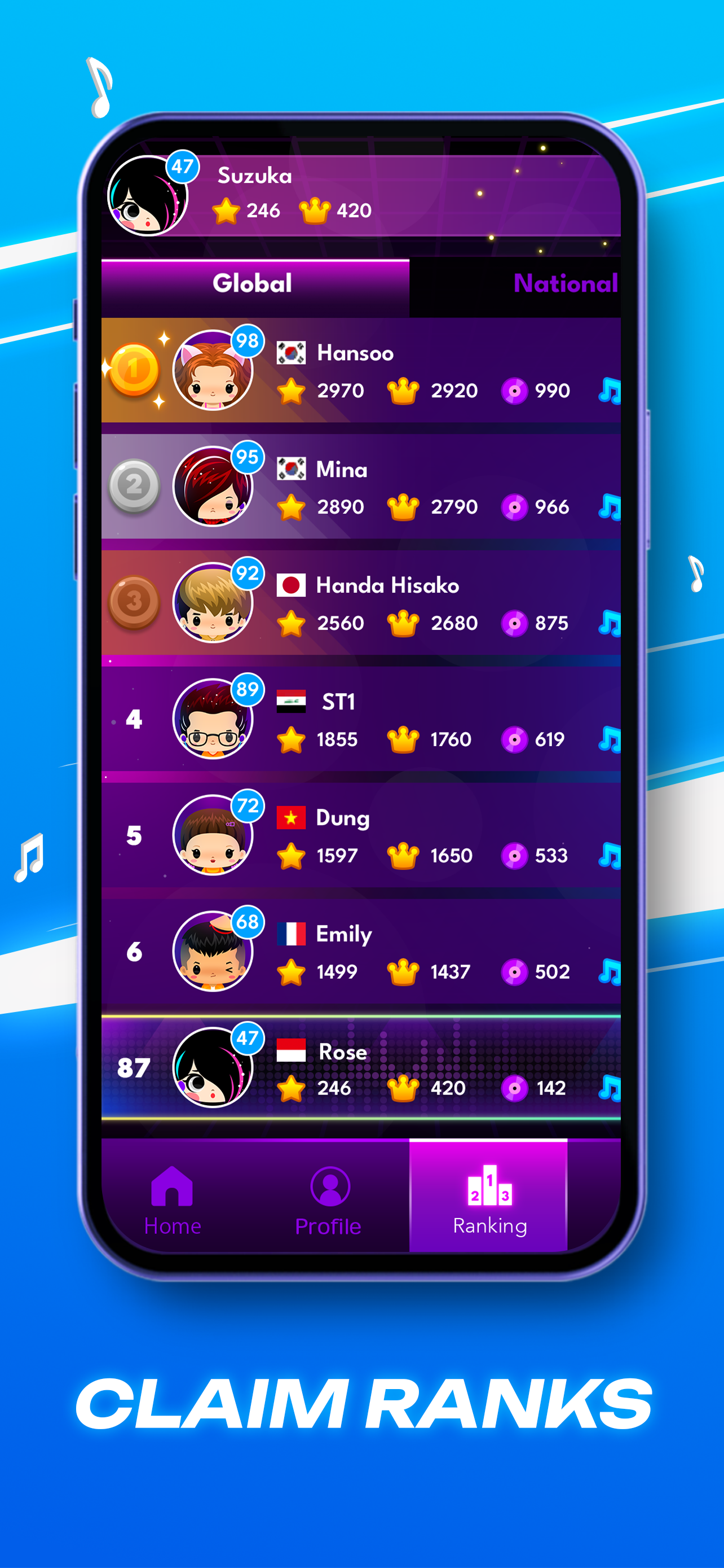 Piano Game 7: Tiles Music Song
