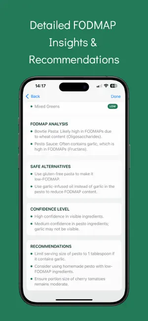FODMAP Friendly AI Scanner screenshot 3