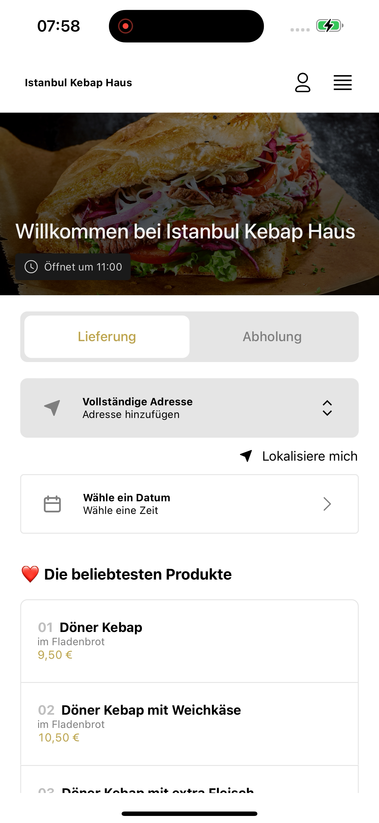Istanbul Kebap Haus DE screenshot 5