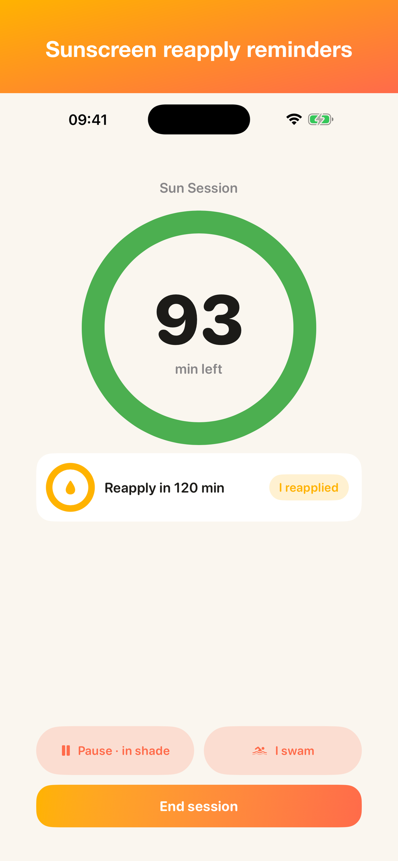 SunSafe: UV Index & Sun Timer screenshot 4