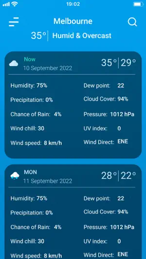 9Weather: Weather forecast screenshot 4