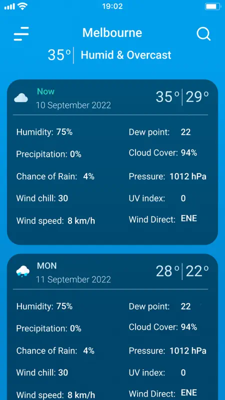 9Weather: Weather forecast screenshot 4 of 10
