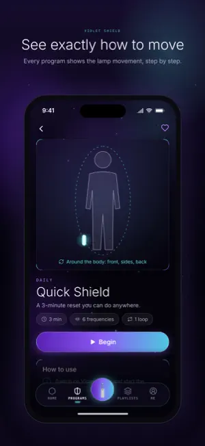Violet Shield screenshot 2