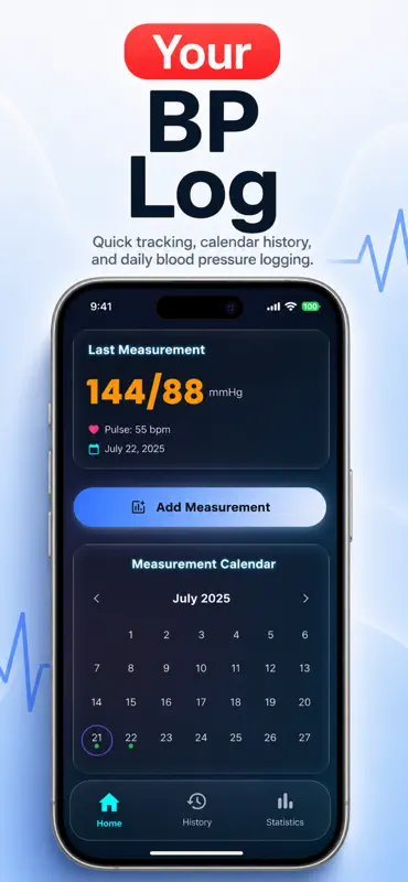 BP Log: Blood Pressure Tracker screenshot 4 of 4