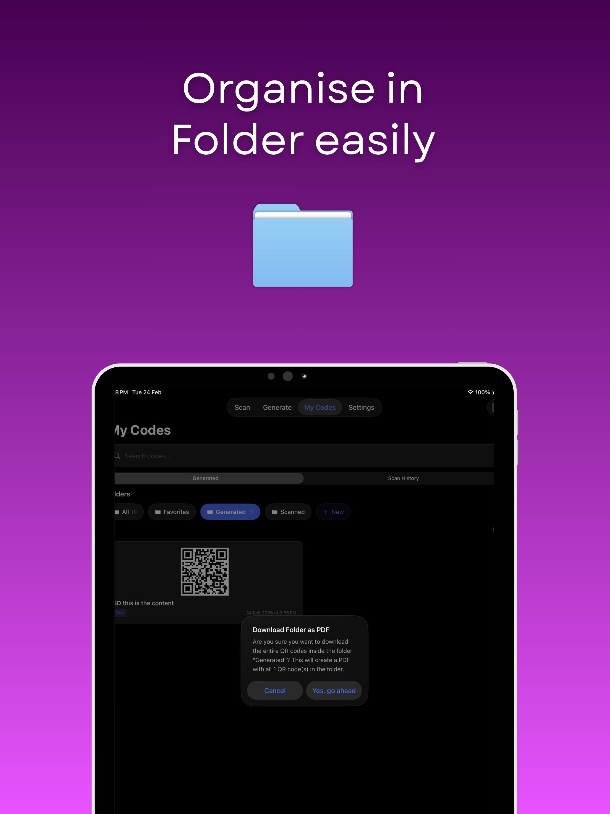 QR Code Scan Or Make Plus screenshot 12