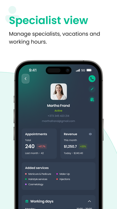 Stilio Business - for salons Screenshot