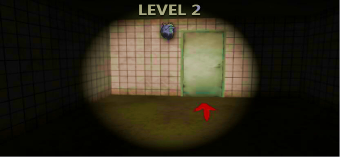 夜幕降临后室逃脱伪人门卫恐怖游戏！