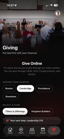 App screenshot
