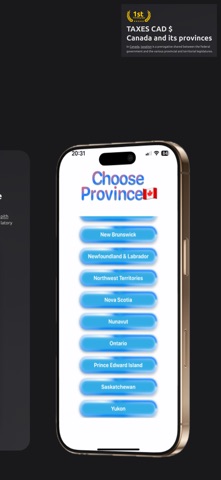 Taxes Canada screenshot