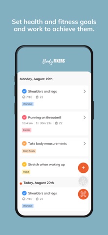 Body Fixers App screenshot