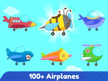 Helicopter Airplane Games Kids iPad screenshot