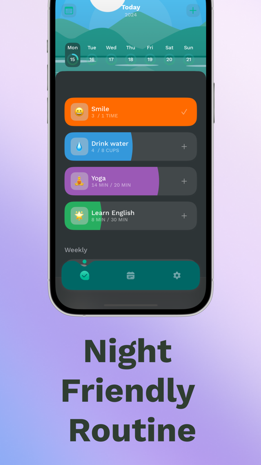 #5. Daily Routine Tracker - Dayful (iOS) By: Khuong Pham