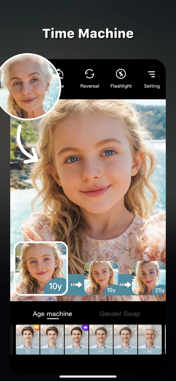 #1. Timor - Aging App & Wallpics (iOS) 来自: Reborn Technology Holding Limited