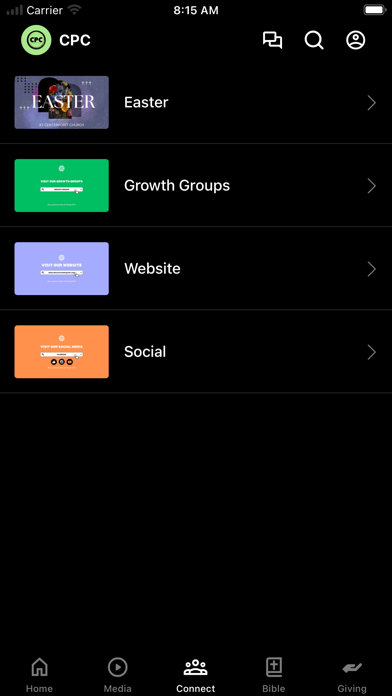 App screenshot