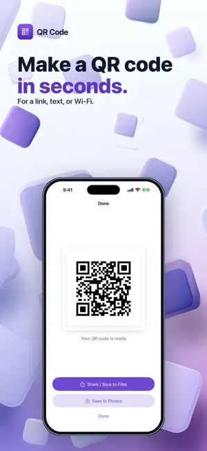 QRBit - QR Code Generator screenshot 1
