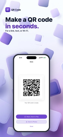QRBit - QR Code Generator Screenshot 1 of 3