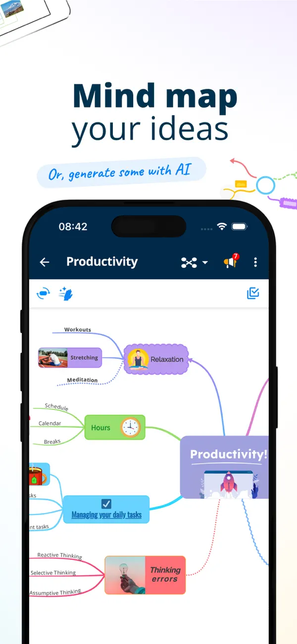 Screenshot #3 pour AYOA - Mind Mapping