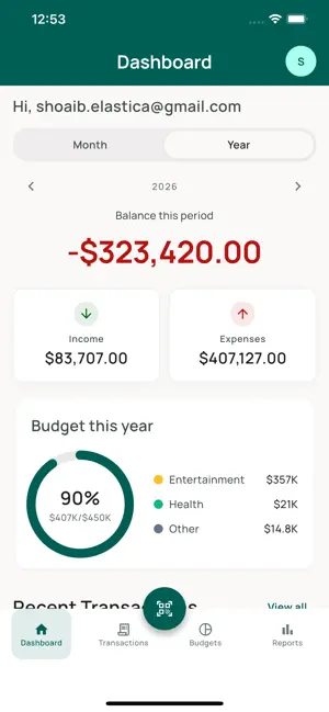 Outlay - Track Expenses screenshot 1