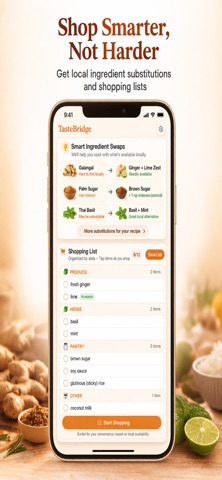 Taste Bridge screenshot
