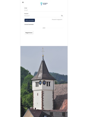 Ev. Kirche Haiterbach-Talheim iPad screenshot