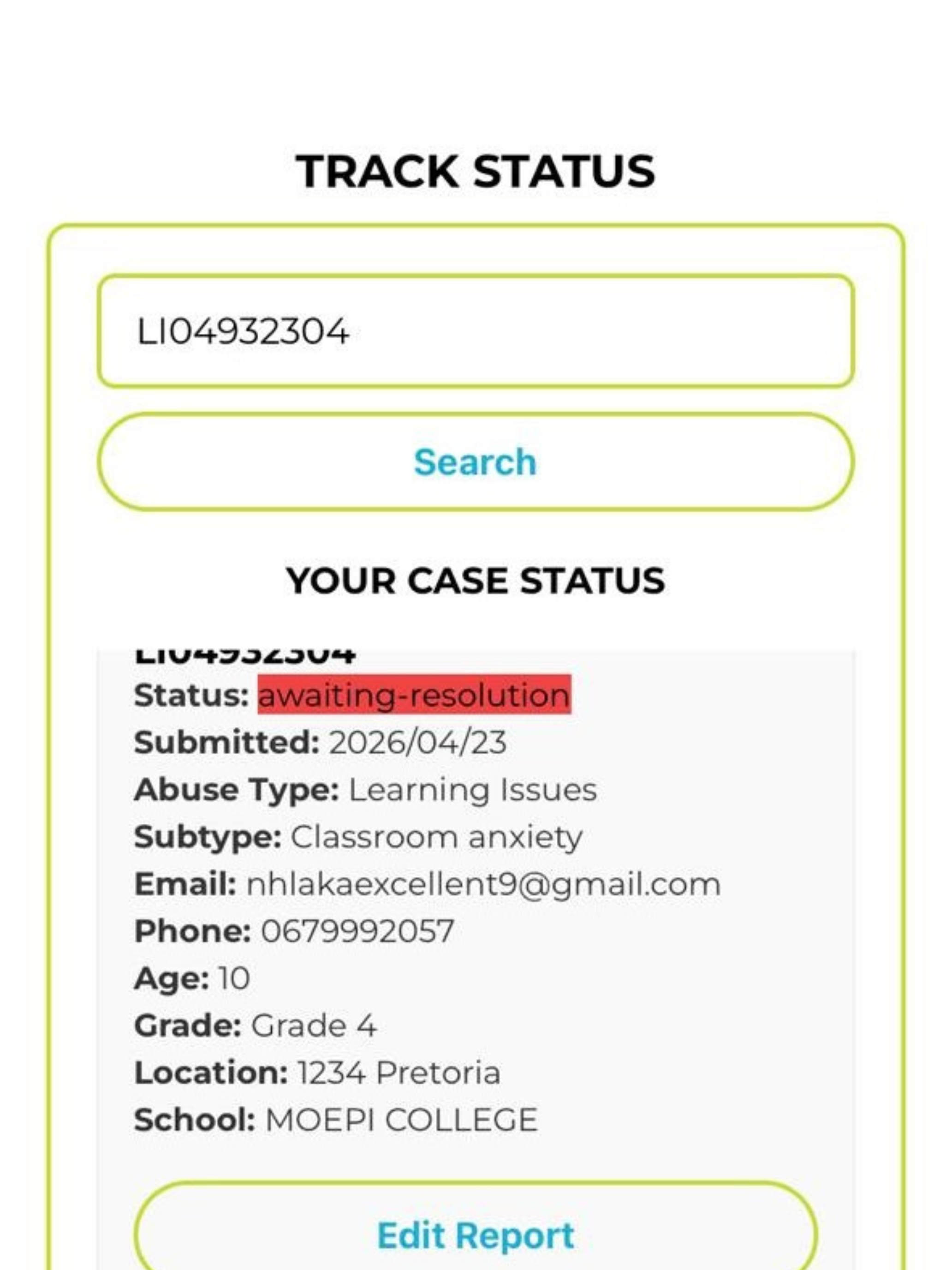 Tekete SafeSpace