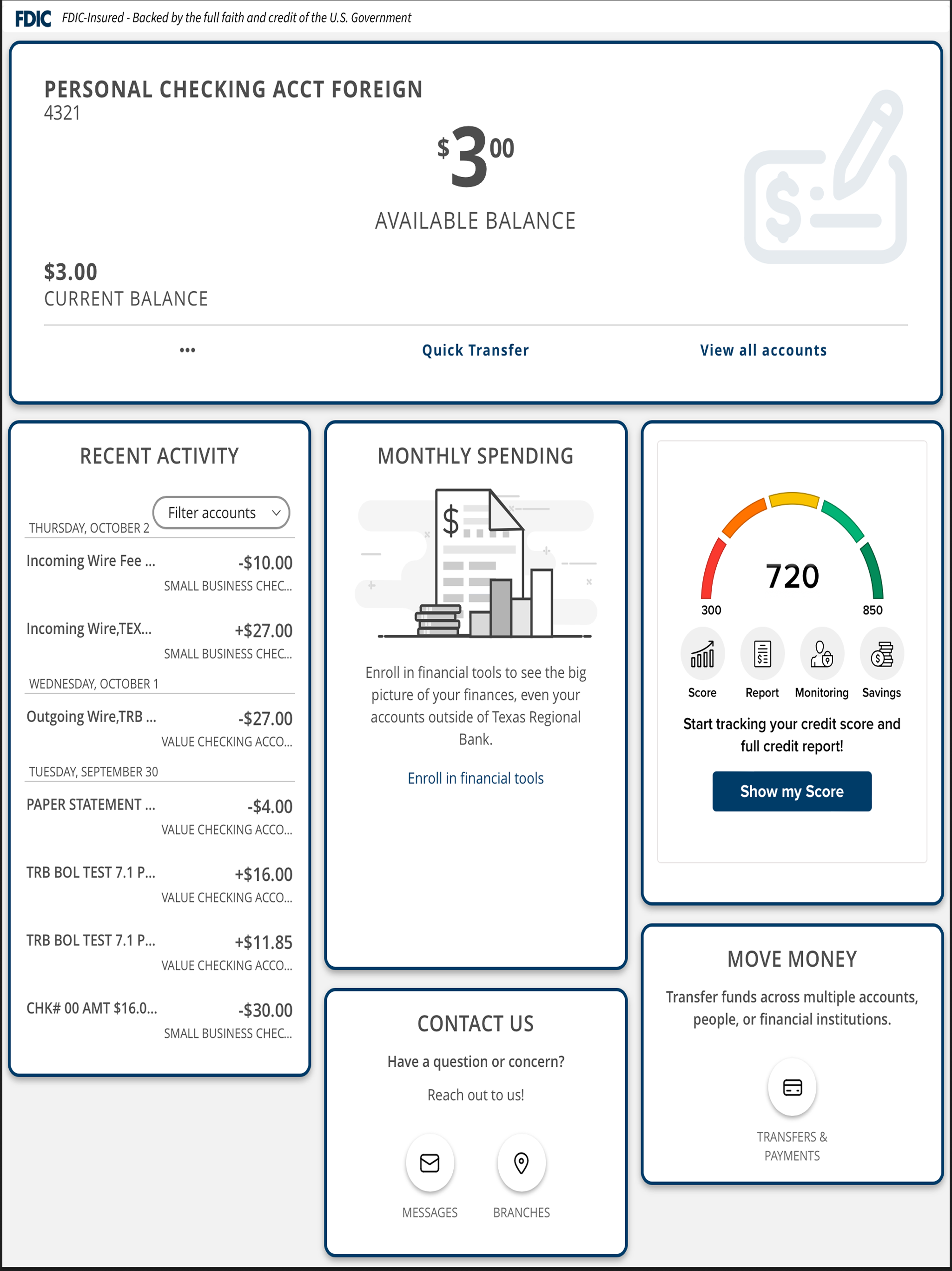 Texas Regional Bank Mobile