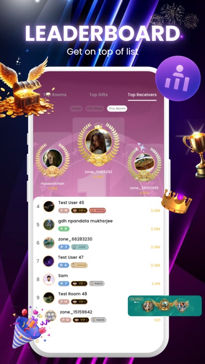 ZONE - Group Voice Chat Room