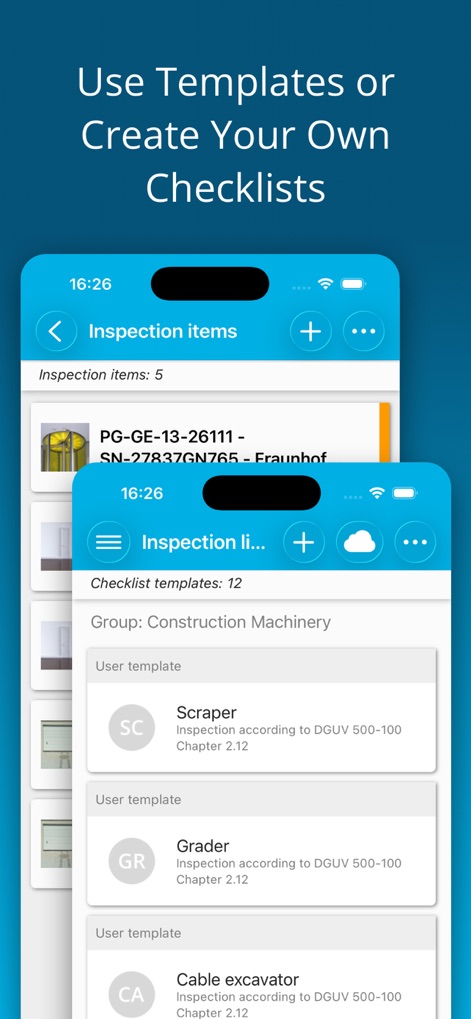 CHEQSITE PREMIUM - Inspections - Business App | MWM