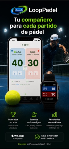 LoopPadel: Marcador Pádel screenshot