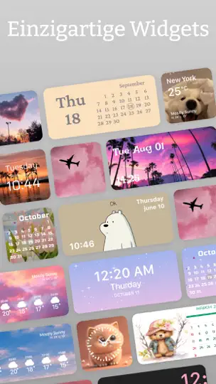 Screenshot von Themie: Widget & Wallpaper auf dem iPhone 4