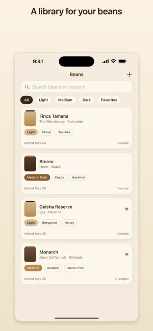 Aficionado Coffee Journal screenshot 3