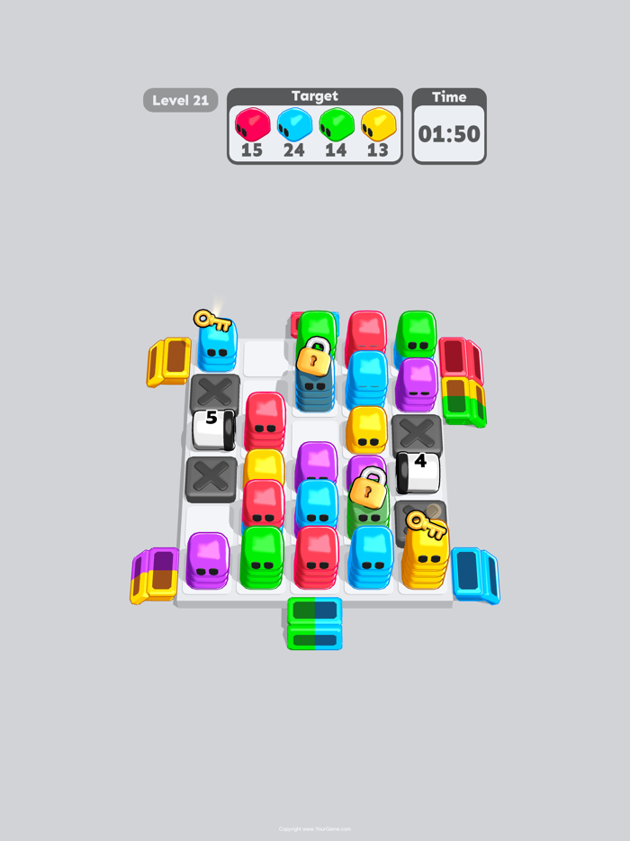 Crowd Out - Merge Puzzle